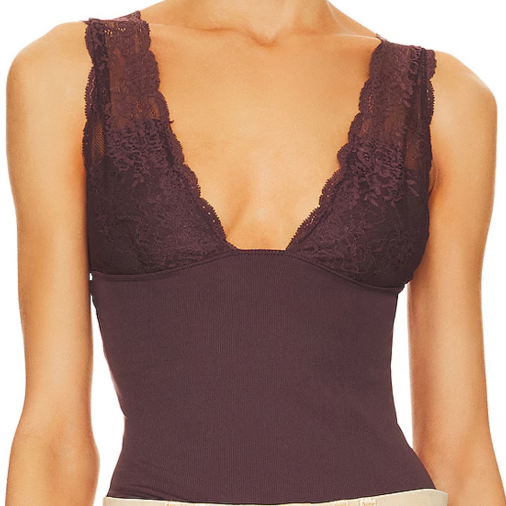 Brown Free People tank